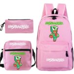 UNSPEAKABLE 3Pcs/Set Backpack Students Schoolbags Pencil Case Shoulder Bags UNSPEAKABLE Boys Girls Back to School Bacpack