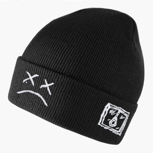 Geometric Wolf Warm Winter Hat Knit Beanie Skull Cap Cuff Beanie Hat Winter Hats for Men & Women 