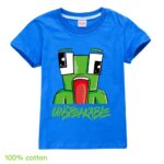 2020 New Unspeakable Inspired Boys T-Shirts summer Gaming Kids sweatshirt T-Shirt for Girls Tops Tees Children Clothing Hoodies