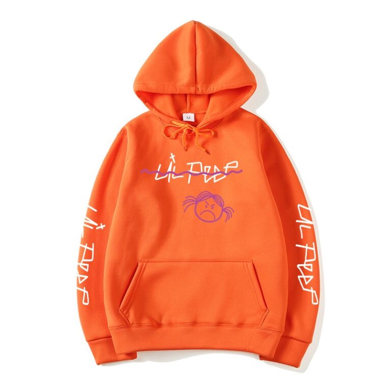 Half Color Hoodie Lil Peep Men Funny Pullover Sweatershirts - ICMerch