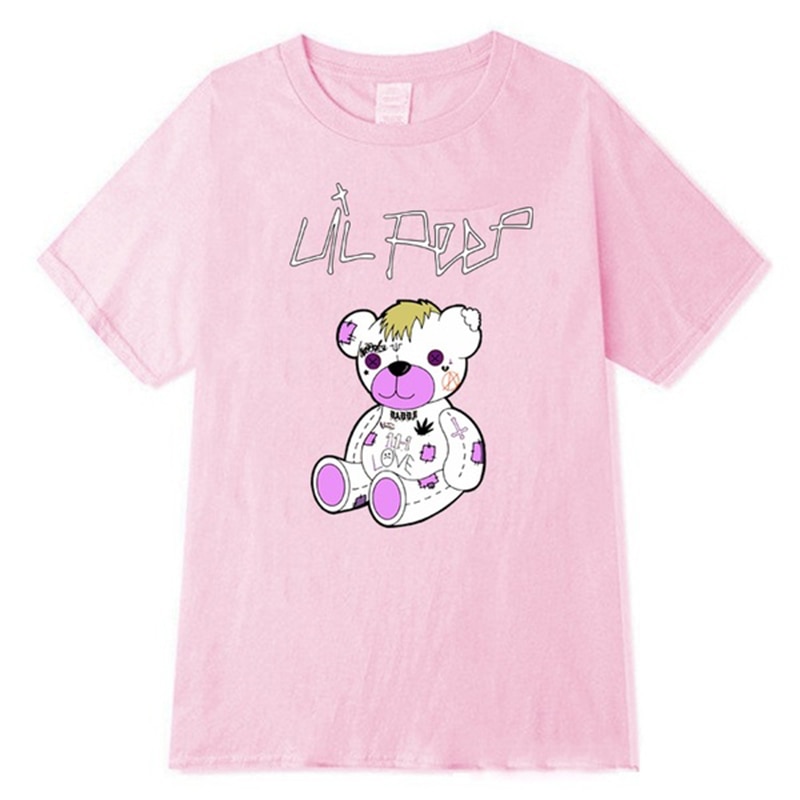 Lil Peep Tee Shirt Mens T-shirt Fashion Cool Summer T Shirt Graphic T-shirt