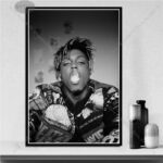 NT1118 Hot Juice WRLD Hip Hop Rapper Music Singer Star Poster Prints Wall Art Canvas Painting Picture Living Home Room Decor