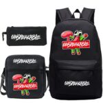 UNSPEAKABLE 3Pcs/Set Backpack Students Schoolbags Pencil Case Shoulder Bags UNSPEAKABLE Boys Girls Back to School Bacpack