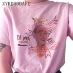 Lil Peep Women T Shirt New Fashion Hip Hop Ulzzang Streetwear Tshirt Clothing Print Cry Baby Vintage Female T-shirt Top Tees