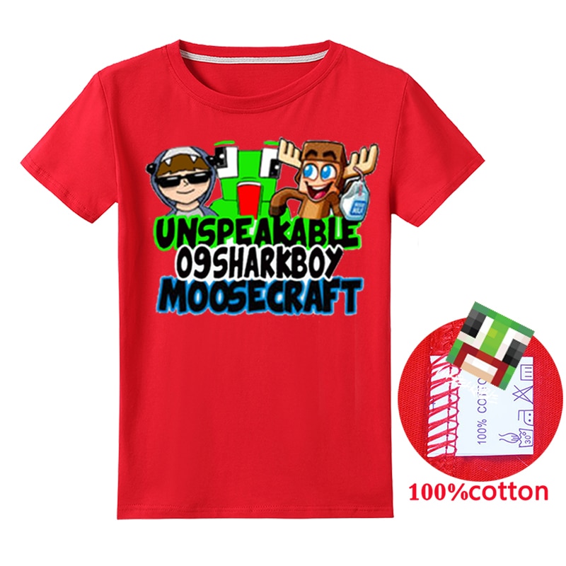 Baby Girl Summer Clothes Boys Cartoon T Shirts Kids Short Sleeve Alan Walker Tops T-shirt Tees UNSPEAKABLE