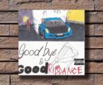 Z0006 Posters and Prints 2018 Juice WRLD Goodbye & Good Riddance Album Cover Gift Art Poster Canvas Painting Home Decor