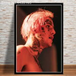 Poster Lil Peep R.I.P Rapper Music Singer Star Canvas Painting Wall Art Picture Posters and Prints Decorative for Living Room
