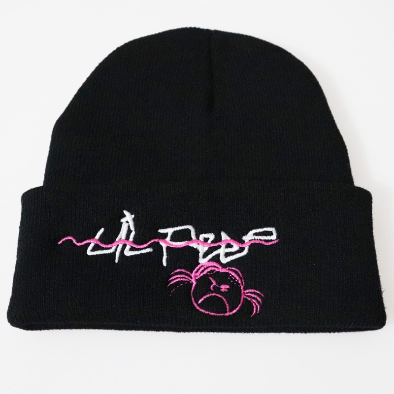 xxxtentacion Lil Peep Beanies Cap for Men Skiing Knitted Skullies Women Embroidery Hat Hip Hop Unisex Caps