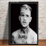 Poster Lil Peep R.I.P Rapper Music Singer Star Canvas Painting Wall Art Picture Posters and Prints Decorative for Living Room