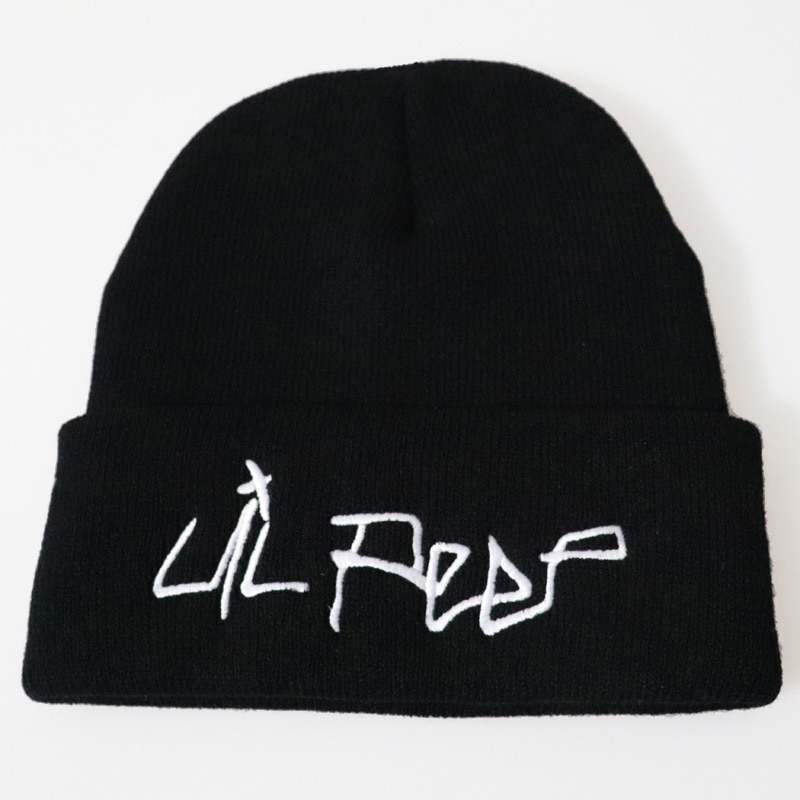 xxxtentacion Lil Peep Beanies Cap for Men Skiing Knitted Skullies Women Embroidery Hat Hip Hop Unisex Caps