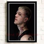 Lil Peep Rapper Coated Paper Posters High quality Printing Drawing core wall Decorative Painting Frameless