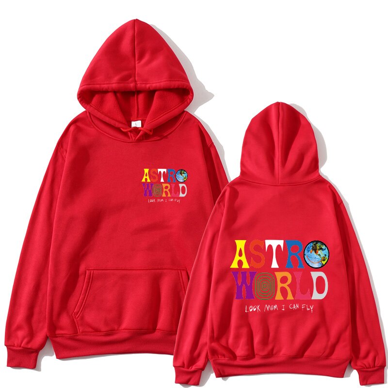 ASTROWORLD look mom i can fly hoodie Travis Scott Astroworld hoodie 2019 Gift Print Men's Hip Hop Pullover Sweatshirt