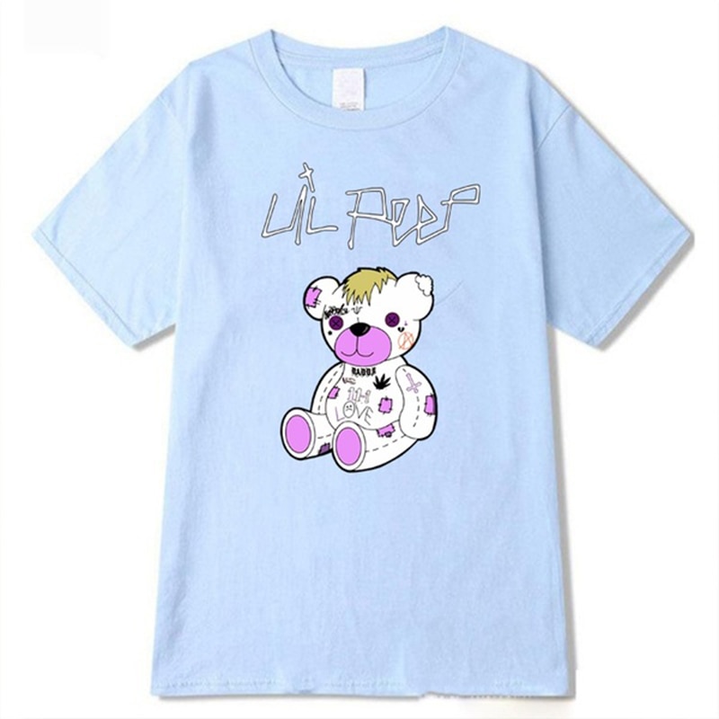 Lil Peep Tee Shirt Mens T-shirt Fashion Cool Summer T Shirt Graphic T-shirt