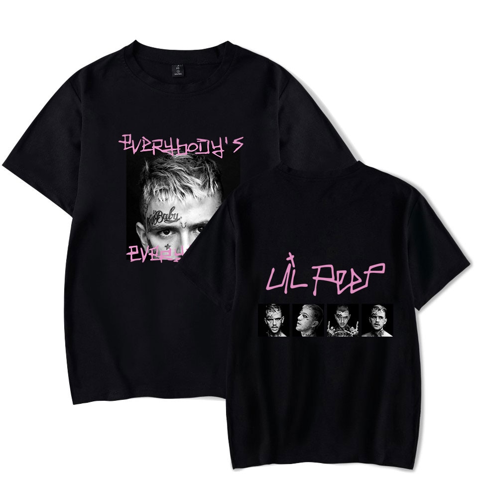Lil peep 2D Fashion Print hot sale T-shirts Men Summer Short Sleeve Tshirts high quality Lil peep New Arrival Hot Sale shirt