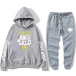 Hot sale J UICEWrld hoodie suit sweatshirt + pants juice wrld juice wrld juicewrld trap rap rainbow tomography juice world