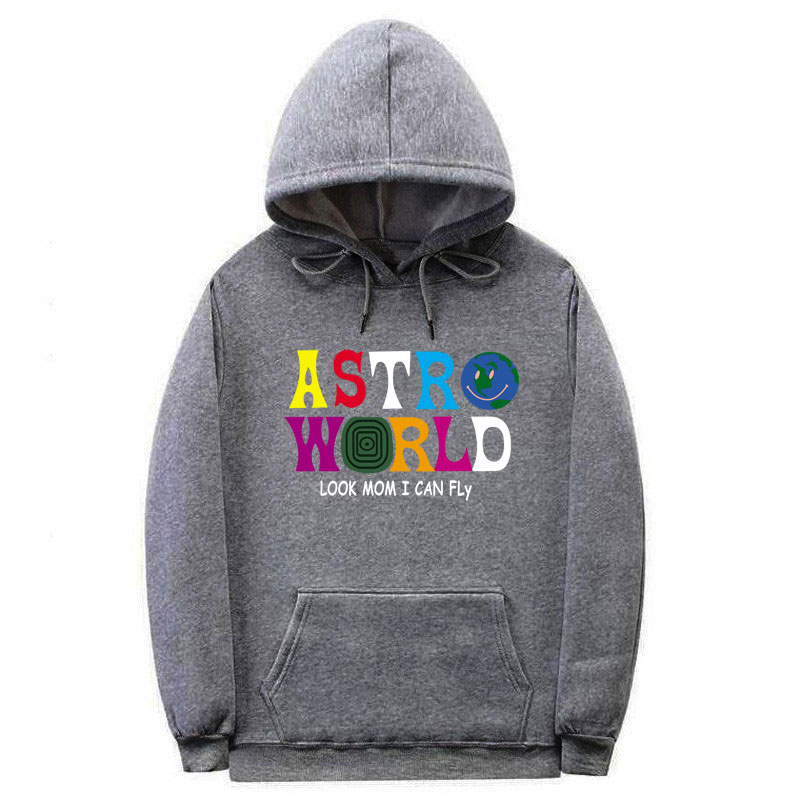 ASTROWORLD Look Mom I Can Fly Hoodie Travis Scott Astroworld Hoodie 2019 Gift Print Men's Hip Hop Pullover Sweatshirt Hot sale