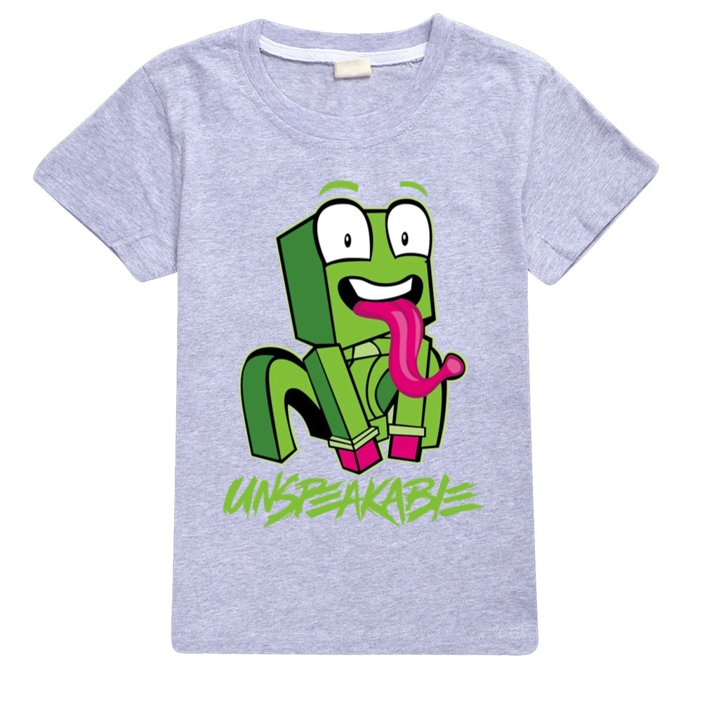 New Big Kids Clothes Girls 8 To 12 Summer T Shirt Cotton Cute Frog Unspeakable Teenage Boys Black Tops Toddler Children T-shirts