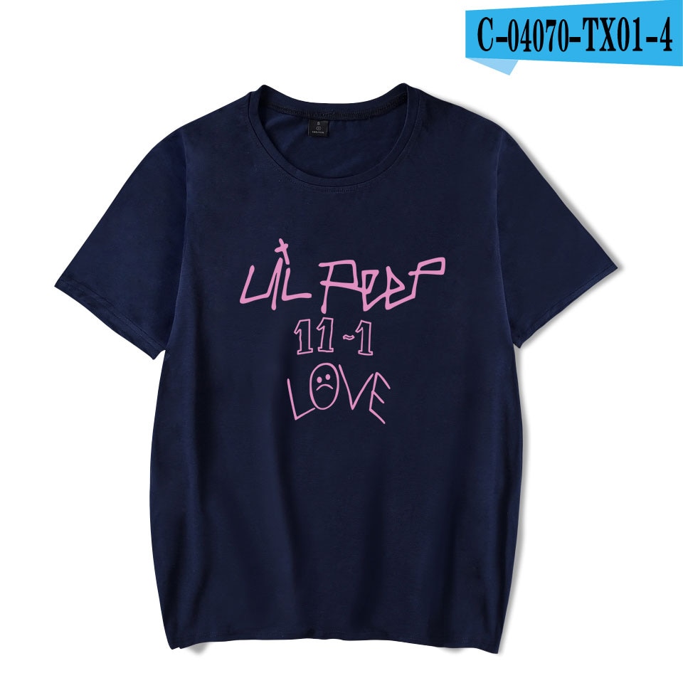 Lil peep 2D Fashion Print hot sale T-shirts Men Summer Short Sleeve Tshirts high quality Lil peep New Arrival Hot Sale shirt