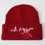 Embroidery Lil Peep Winter Hat For Women Girl The Rapper xxxtentacion Love Lil.peep Knitted Hat Cap Hiphop Warm Skullies Beanie