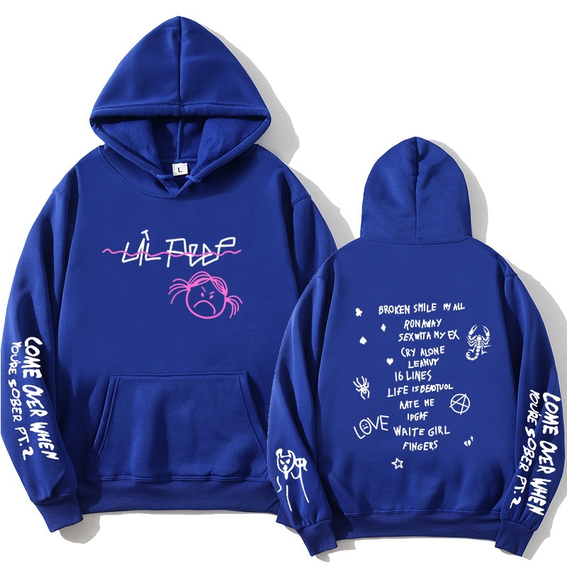 New Lil Peep Hoodie Love Men's Sweatshirt Loose Hooded Pullover 2020 Men/Women Sudderas Cry Baby Street Dance Hoodie Men