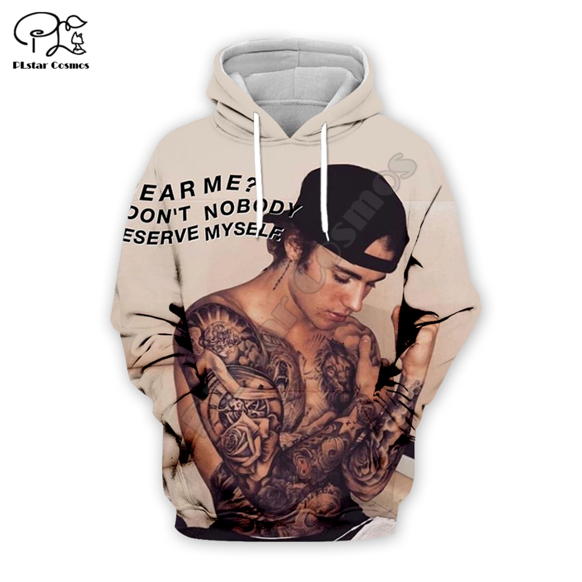 Fashion Justin Bieber hoodies 3D printed Sweatshirt Hoodie Harajuku Autumn Streetwear women foe men Casual Tracksuit style-3