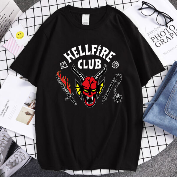 Graphic Stranger Things 4 T-Shirt Unisex | Hellfire Club Clothing